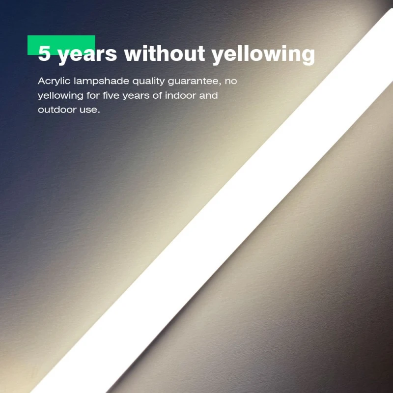 Acrylic Frosted extrusionem lampshade