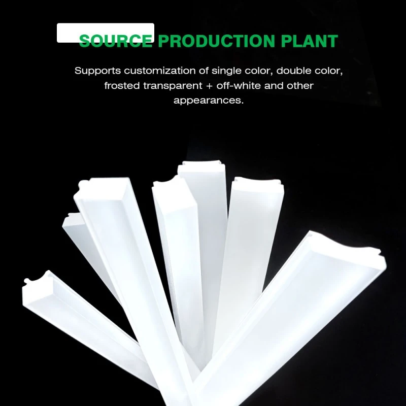Acrylic Frosted extrusionem lampshade