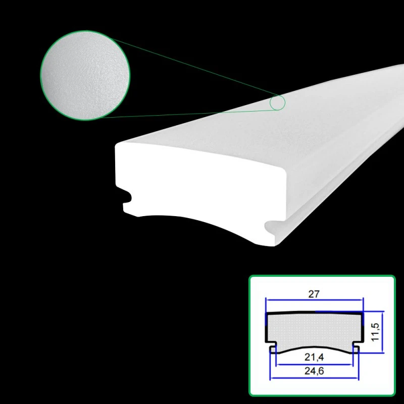 Acrylic Matte extrusionem Lampshade