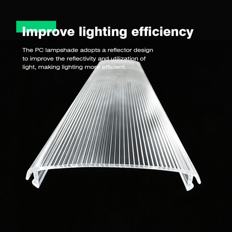 Polycarbonate Transparens extruditur Lampshade