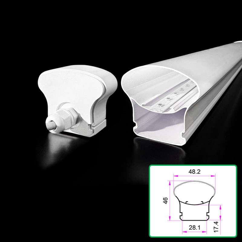 Polycarbonate Duo-Color extruditur Lampshade Polycarbonate Duo-Color extruditur Lampshade