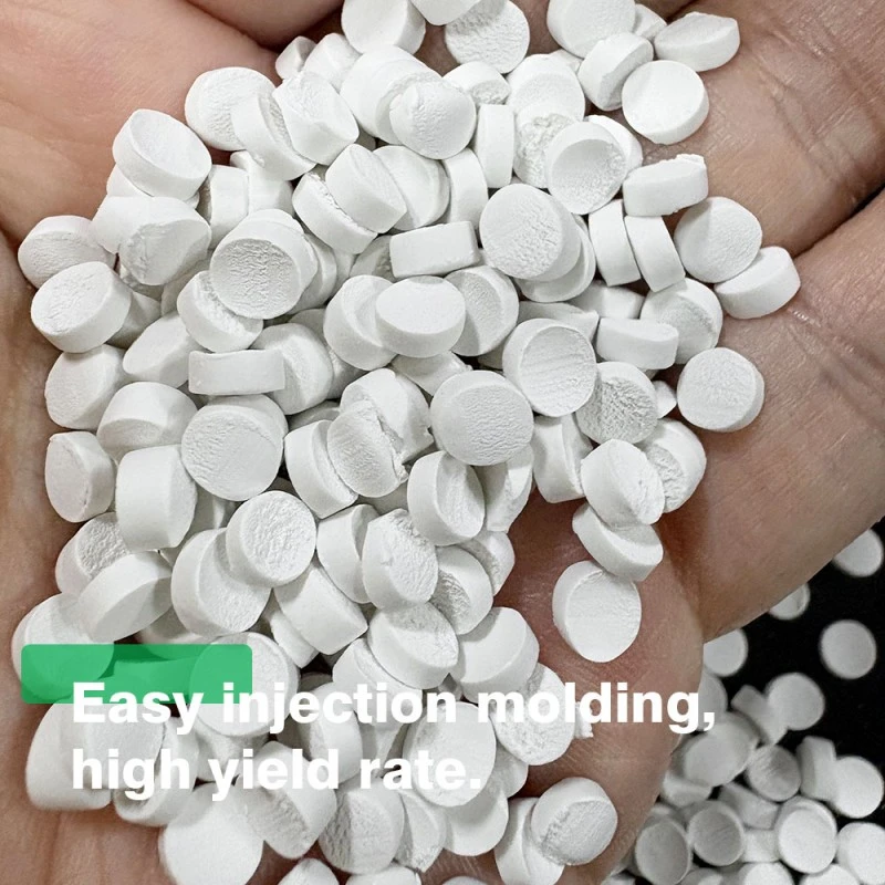 PVC Porcellanus White Material